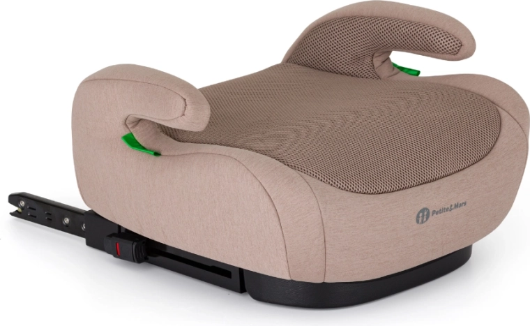 Petite&Mars booster sjedalica Optimus Pro i-Size Air Tan Brown (125–150 cm)