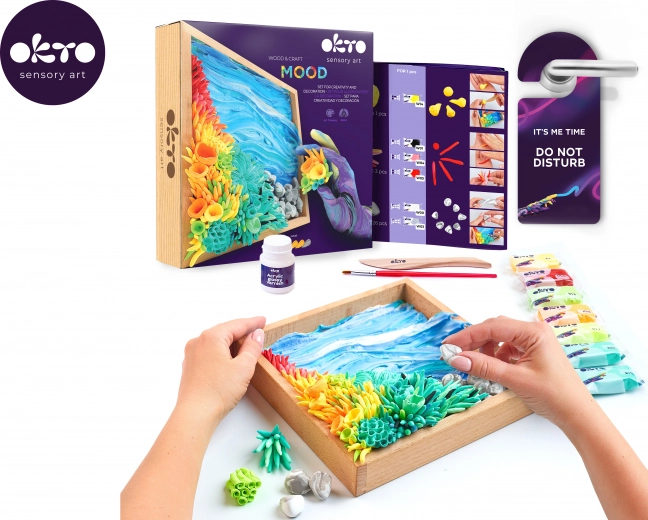 Okto 3D modelarski set Miran ocean 21 × 21 cm