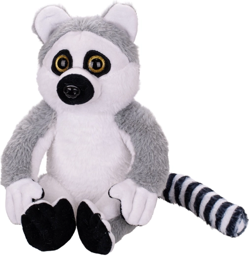 Plišana životinja lemur 25 cm (sjedeći) za bebe od rođenja