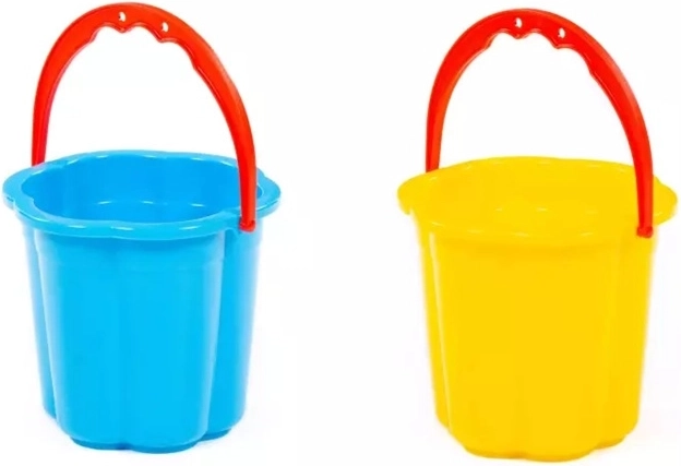 Small flower-shaped bucket - 1 piece