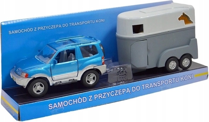 Jeep s prikolicom za prijevoz konja