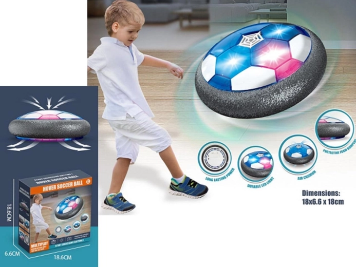 Levitirajuća nogometna lopta s LED pozadinskim osvjetljenjem Hover Soccer Ball