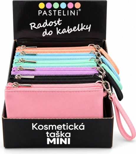 MINI kozmetička torbica s uzorkom, asortiman - 1 komad