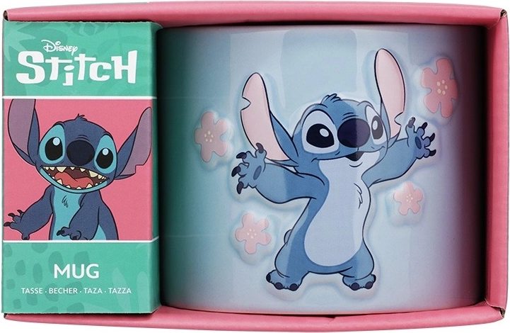 Keramička šalica Stitch s reljefom