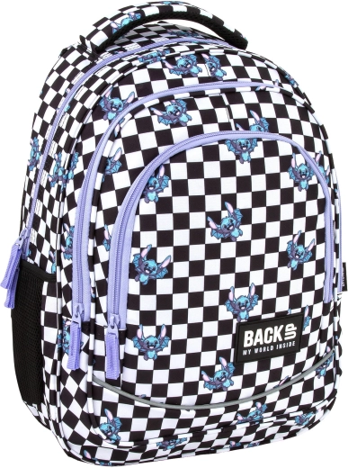 Spacious backpack with smart organization