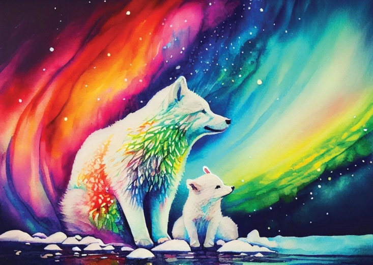 Puzzle polarna svjetlost 1000 dijelova YAZZ