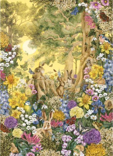 Slagalica Proljetna zora 1000 dijelova GIBSONS