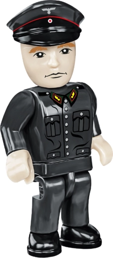 Locomotive driver minifigure for a more authentic scene