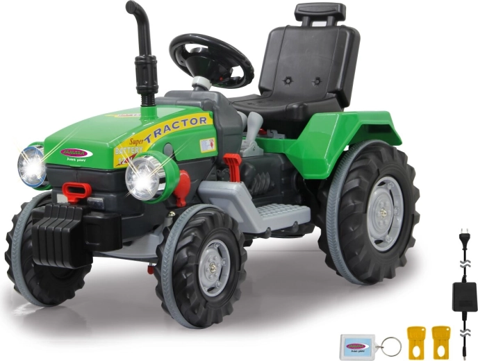 LED headlights and robust tractor look