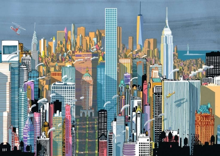 Ravensburger slagalica Grad New York 1000 dijelova