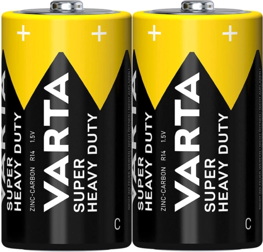 Baterije C R14 VARTA SuperLife cink-ugljične (2 kom)