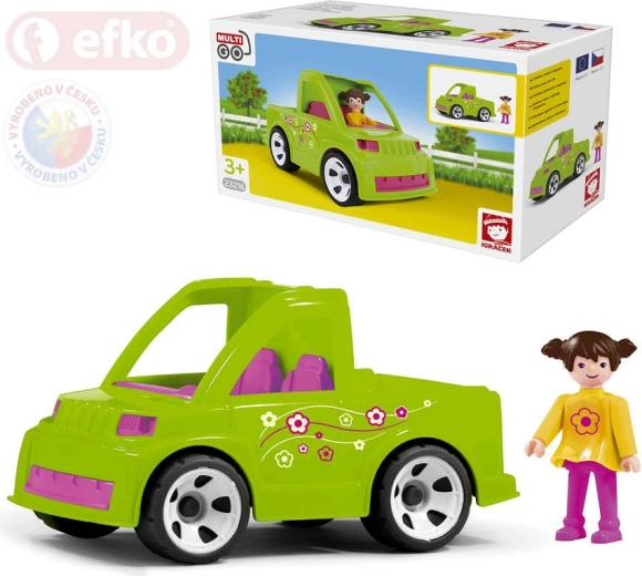 Efko Igráček MultiGO set off-road car with gardener in a box