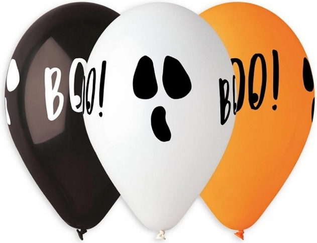 Gemar balloon 13" pastel premium Halloween Boo! - 1 piece