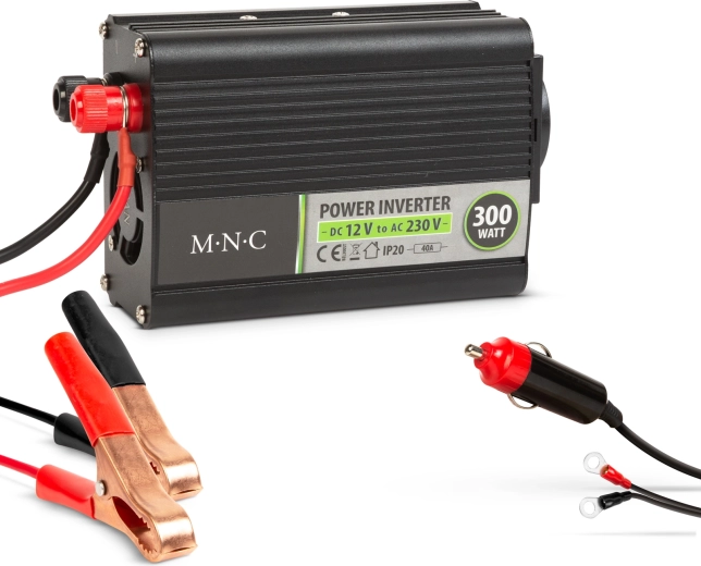 12 V to 230 V Car Power Inverter, 300 W