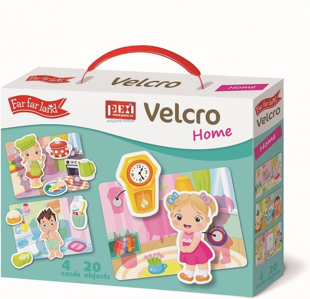 Velcro slagalice Dom
