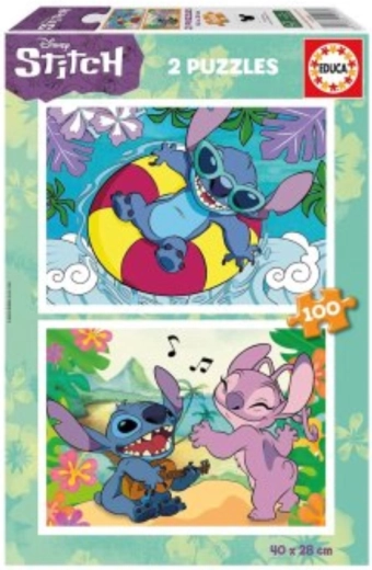 Educa slagalica Stitch 2×100 dijelova