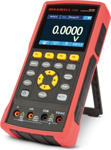 Oscilloscope and multimeter in one