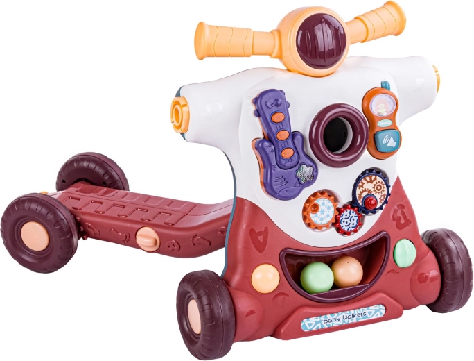 3-in-1: walker, balance bike, and scooter