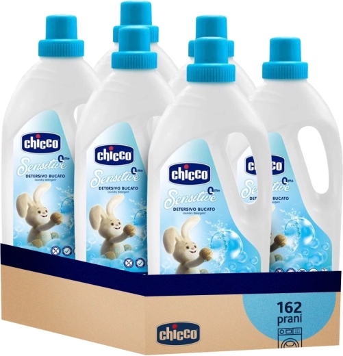 Chicco dječji deterdžent za pranje Sensitive 1,5 l – povoljno pakiranje 6×