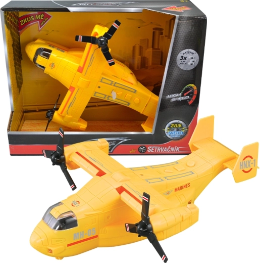 Zrakoplov Osprey 1:16 žuti