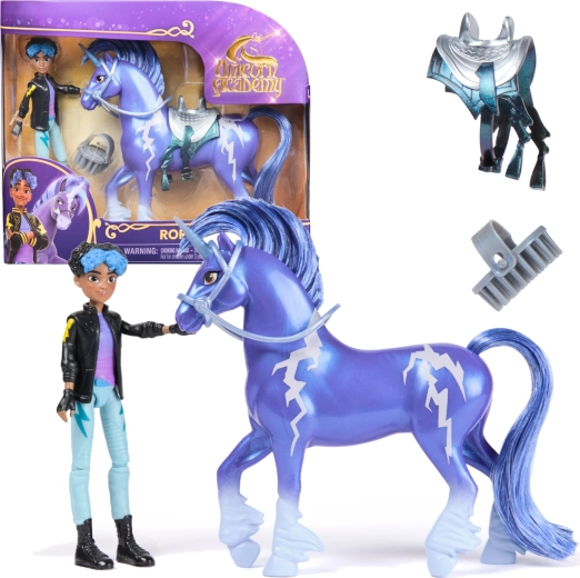 Unicorn Academy figurice RORY & STORM jahačica i jednorog s dodacima