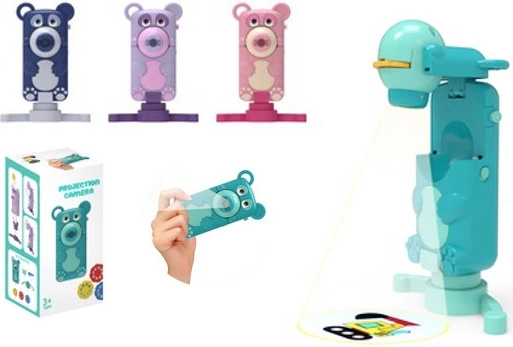 Sklopivi projektor za crtanje 2-u-1 u obliku medvjedića