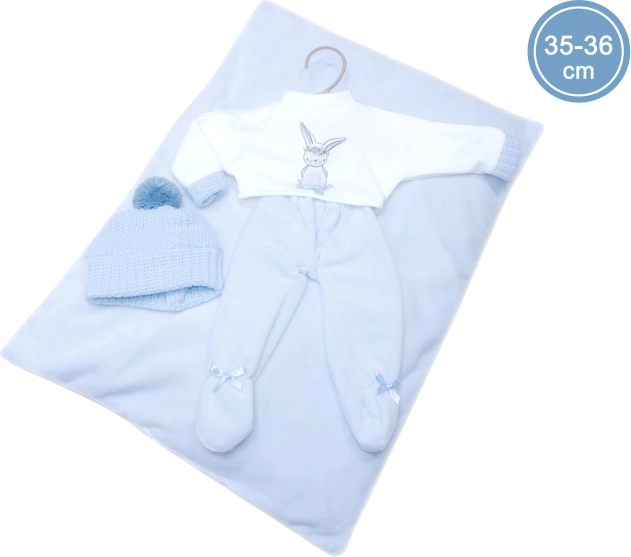 Odjeća za lutku bebu New Born veličine 35-36 cm