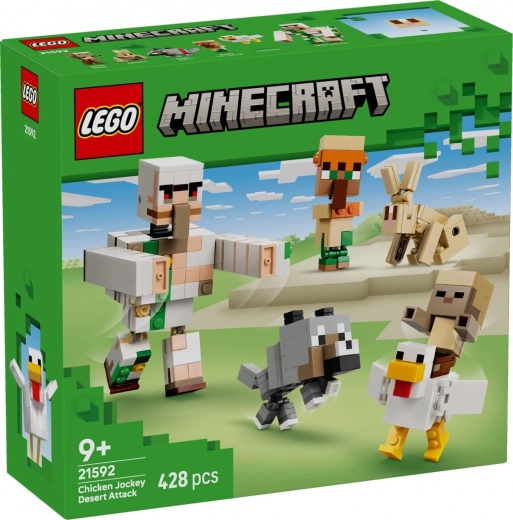 LEGO Minecraft Napad jahača na kokoši u pustinji