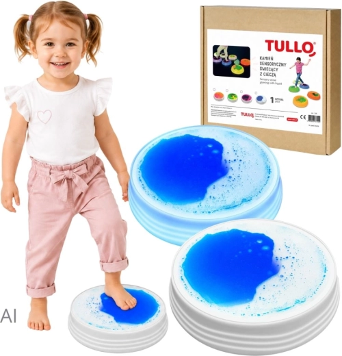 Tullo blue glowing sensory liquid stone