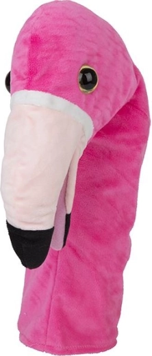 Plišani ručni lutak flamingo Nature Planet