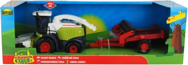 Kombajn s prikolicom sa svjetlom i zvukom