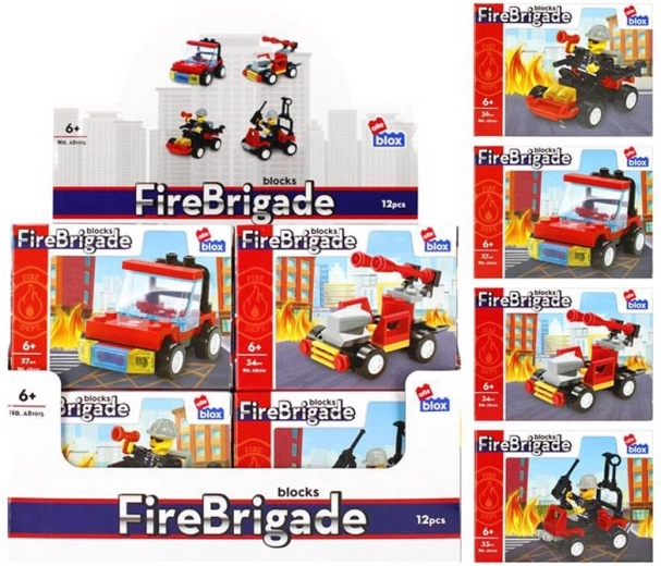 Konstrukcijski set vatrogasci – 4 vrste
