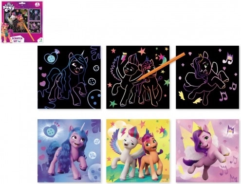 Škrabajući crteži My Little Pony 20x20 cm