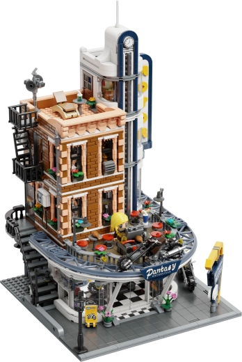 Ikonični gradski kutak za izlaganje