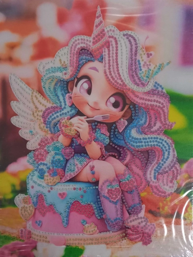 Dijamantno slikanje na platnu - Čarobna bića