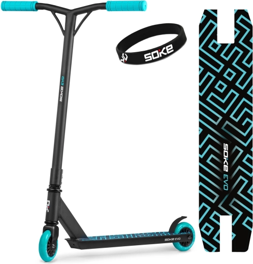 Soke Evo crni freestyle romobil