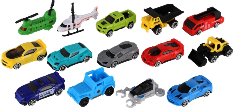 14 različitih vozila za beskrajnu igru