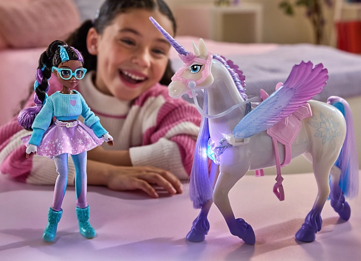 Interaktivni jednorog Glacier sa svjetlima i zvukovima