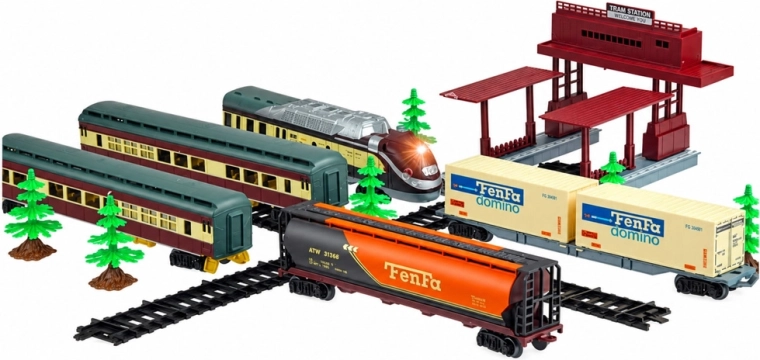 Scenery for your own railway world