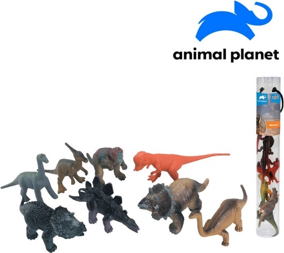 Životinje dinosauri u tubi 8 kom