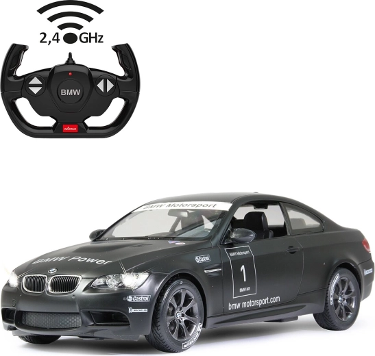 RC BMW M3 Sport car 1:14, black