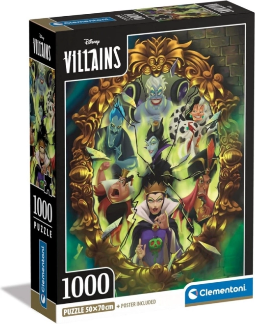 Puzzle Disney Villains 1000 dijelova compact