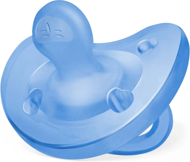 Chicco Physio Soft duda od cjelovitog silikona za dječake 6–16 mjeseci, 1 kom