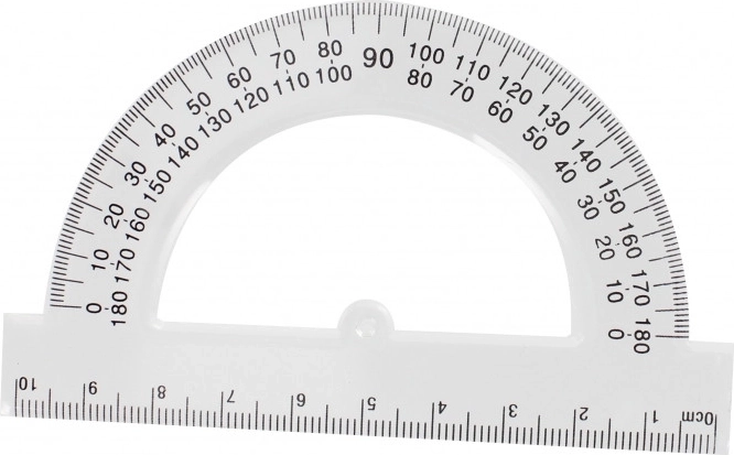 Kutomjer 180° za precizan rad s kutovima