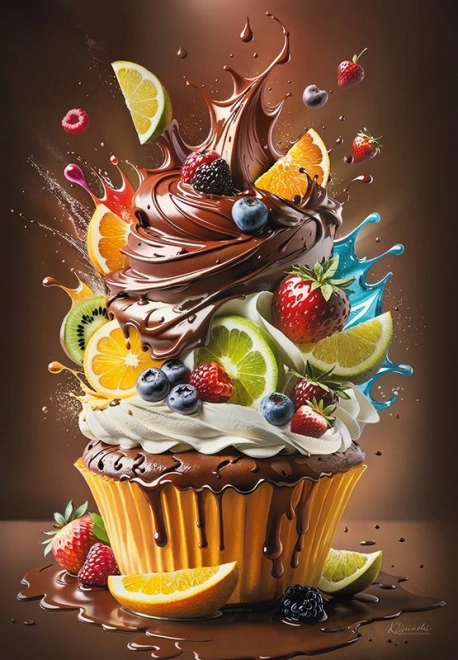 Puzzle CHERRY PAZZI Ludasti Torta 500 Komada