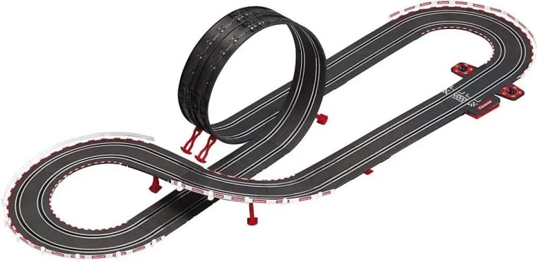 Action-packed track with a loop