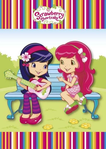 Akim bojanke s aktivnostima A4 Jagodica Strawberry Shortcake - 1 komad