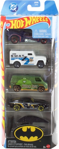 Kolekcionarski 5‑pack s ikoničnim BATMAN motivima