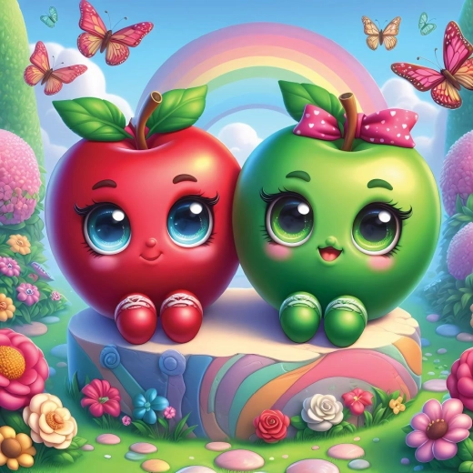 YAZZ Puzzle slatke jabukice 1023 dijela
