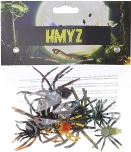 Plastic Spiders 10 pcs in Bag